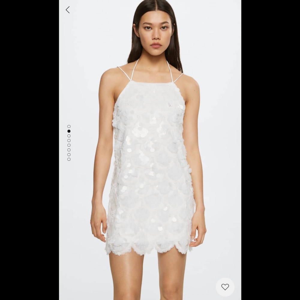 Sequined Halter Neck Dress- NWT